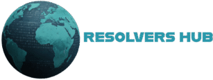 resolvers hub transparant logo website